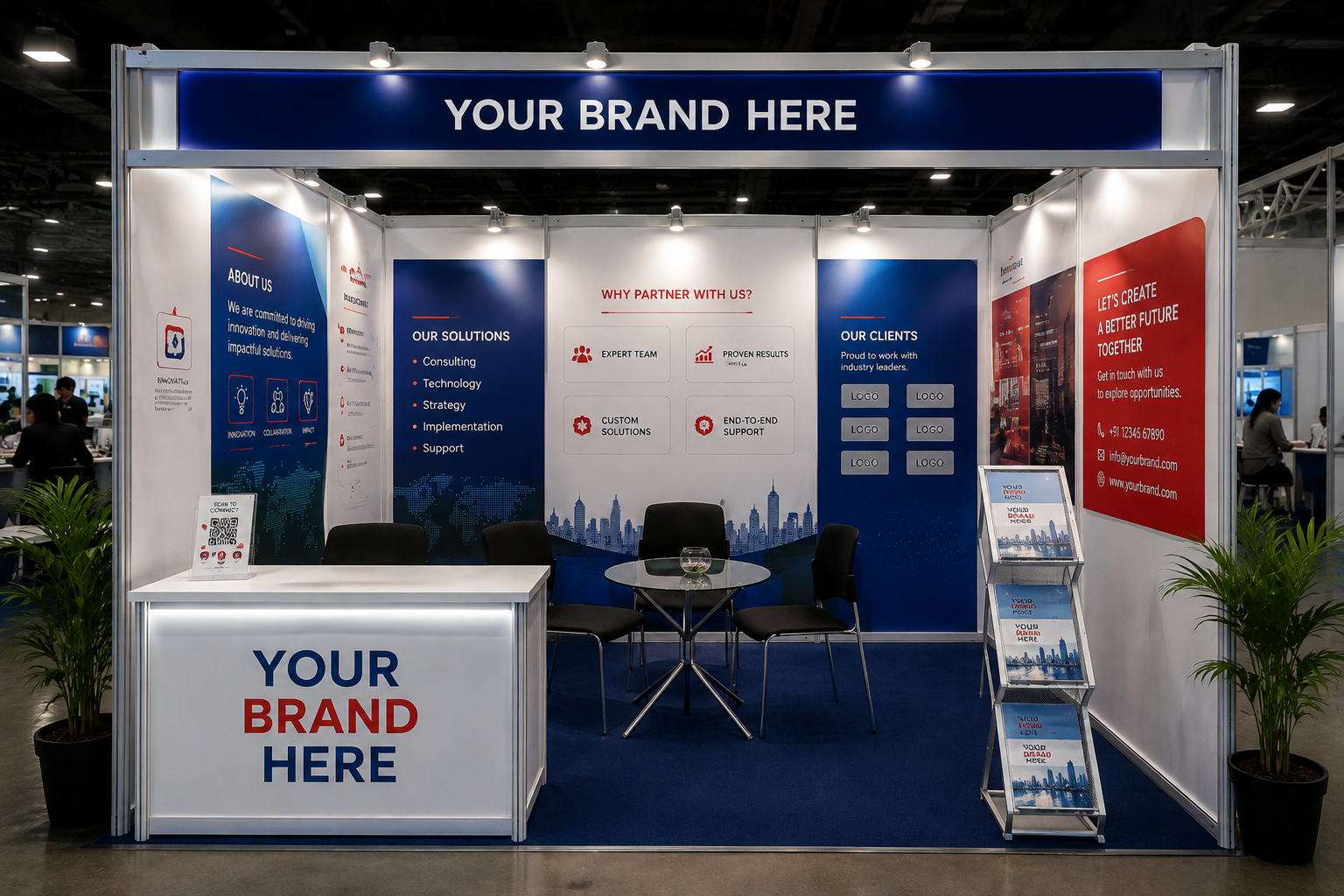 Premium Branded Exhibition Stall